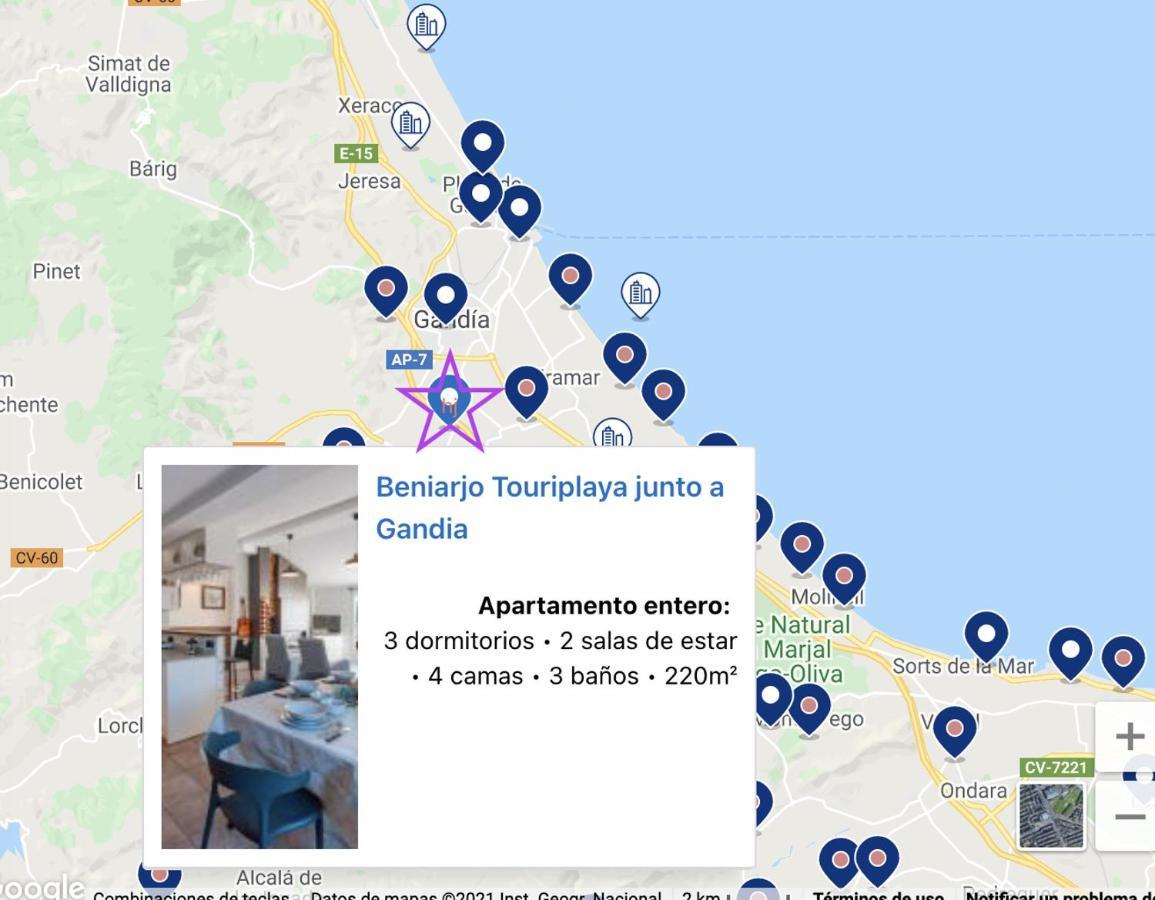 Atico Duplex Touriplaya Solo Familias Villa Гандия Екстериор снимка
